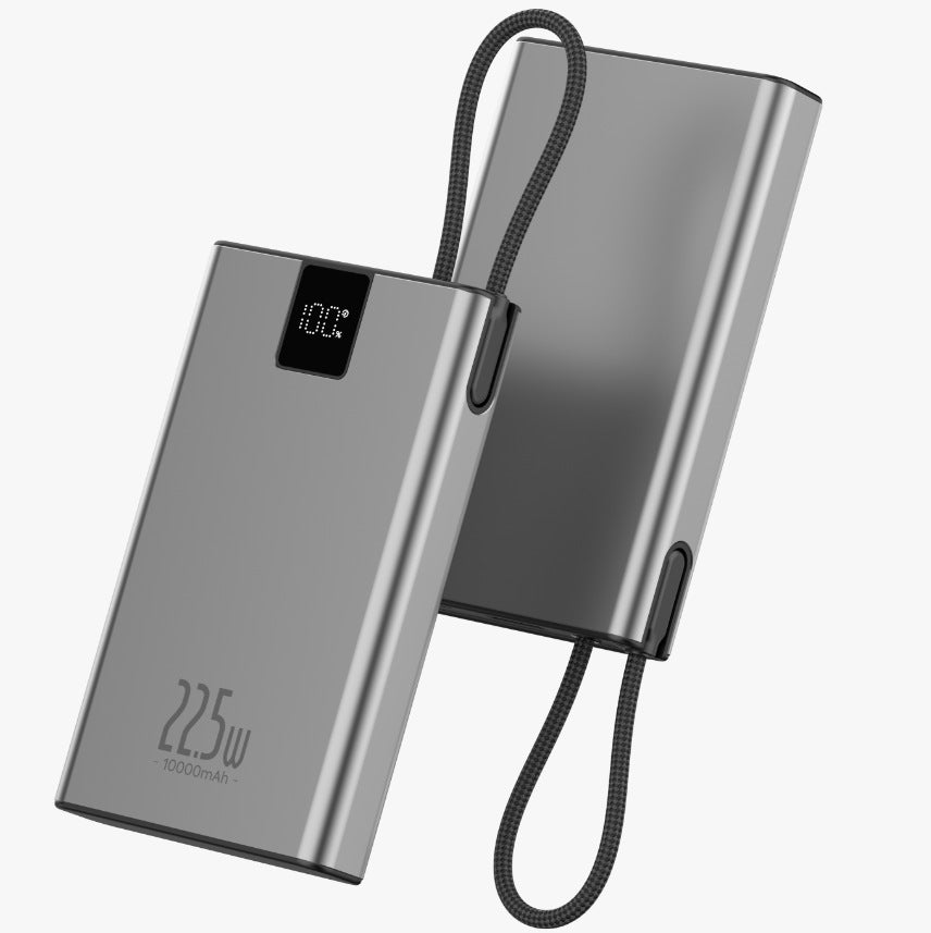 Tragbare Hochleistungs-Powerbank mit Intelligenter Ladeanzeige und Usb-C-Anschluss Brehn