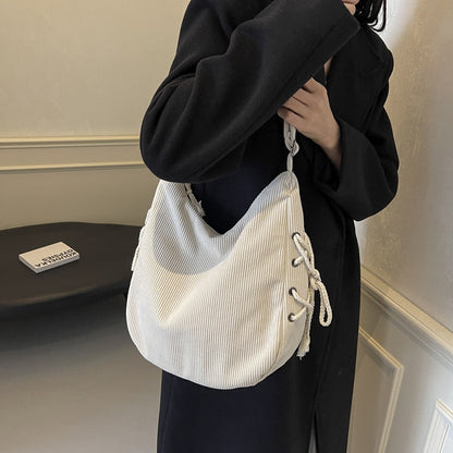 Lässige Schlappe Hobo Tasche