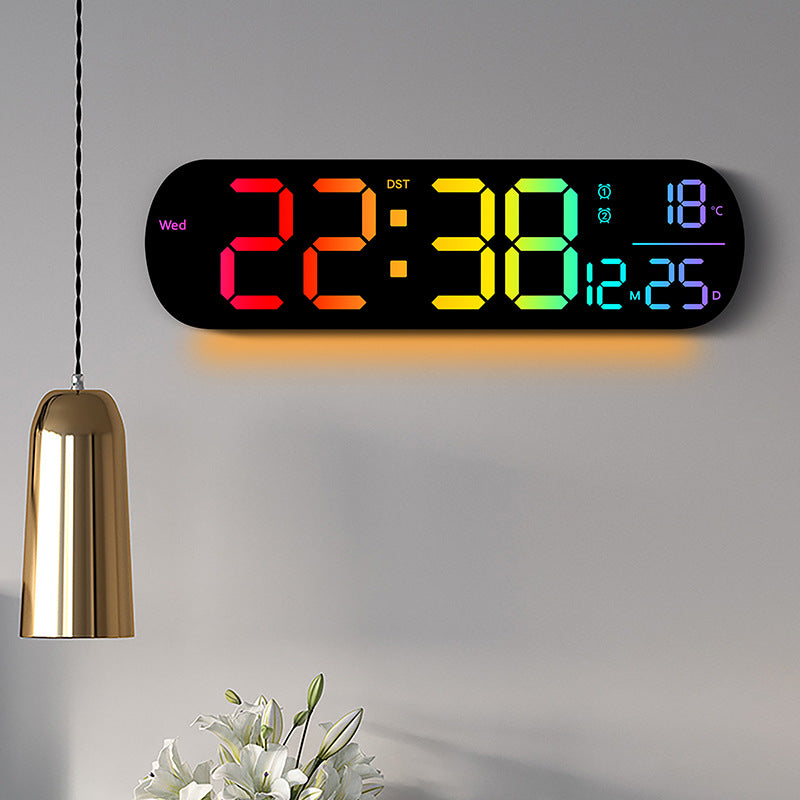 Digitaler LED-Wecker mit multifunktionaler Anzeige Brehn
