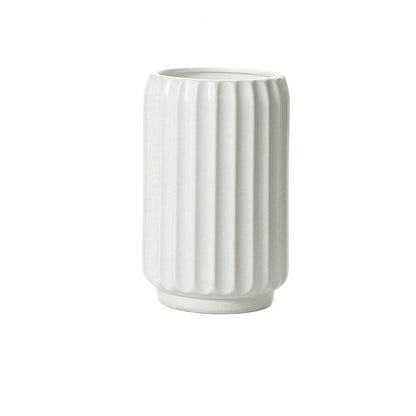 Elegante Fluted Dekorative Bodenvase Brehn