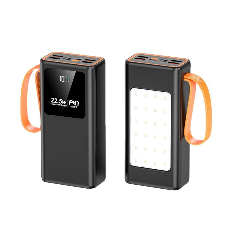 Tragbare Powerbank mit Leistungsstarker Solaraufladetechnologie und Led-Lampe Brehn