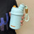 Damen Sportliche Wasserflasche mit praktischem Trageband Brehn