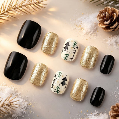 Festliches Feiertags-Nagelkunst-Set Brehn