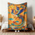 Kuschelige Phoenix-Themen Fleece-Decke