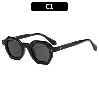 Modische Winkelsonnenbrille