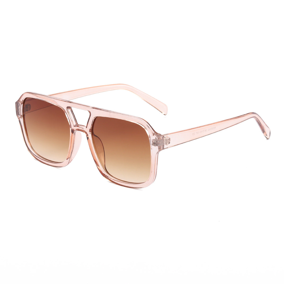 Damen elegante quadratische Sonnenbrille mit stilvollem Muster Brehn