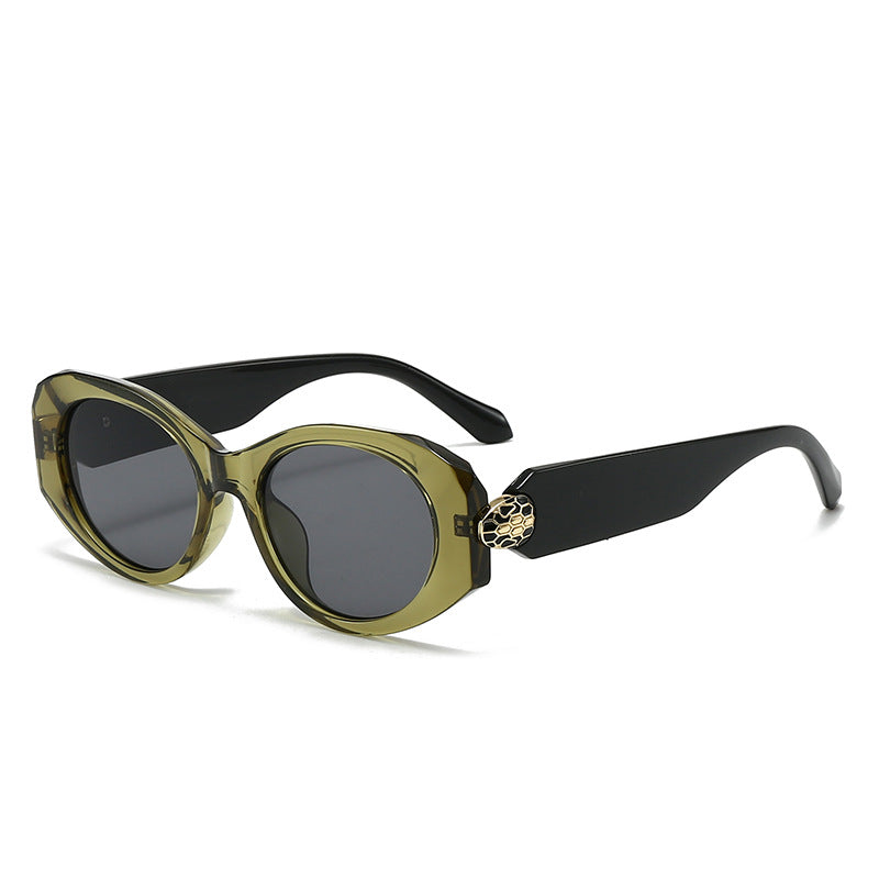Damen modische Sonnenbrille mit einzigartigem Rahmen Brehn