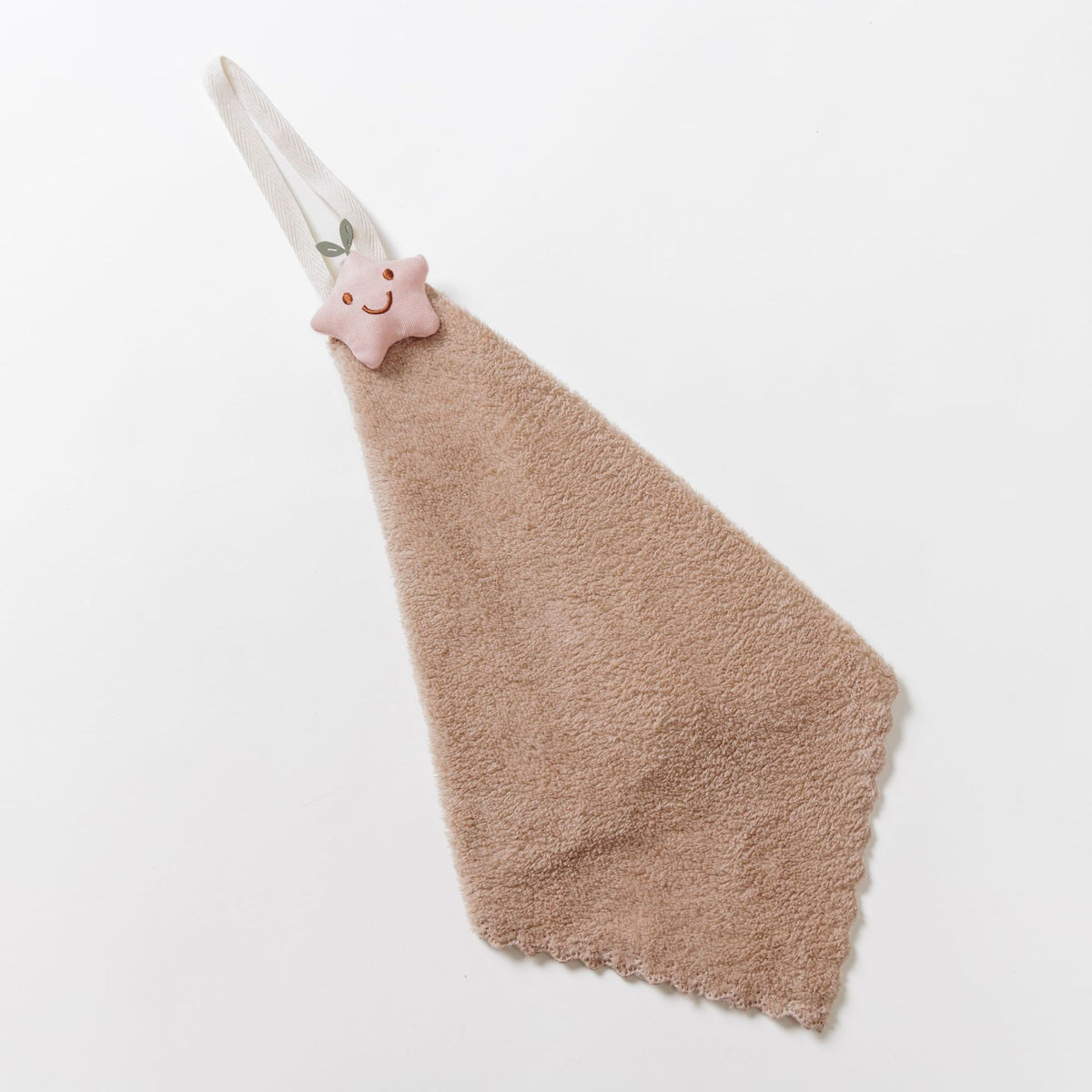 Plüsch-Maus-Hauben-Babybadetuch mit Aufhängeschlaufe