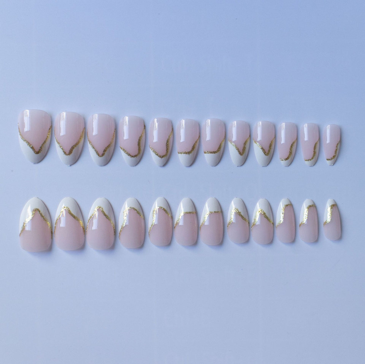 Elegante Stiletto Nagelkunst