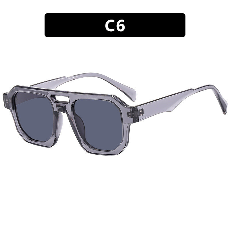 Damen stilvolle geometrische Sonnenbrille Brehn