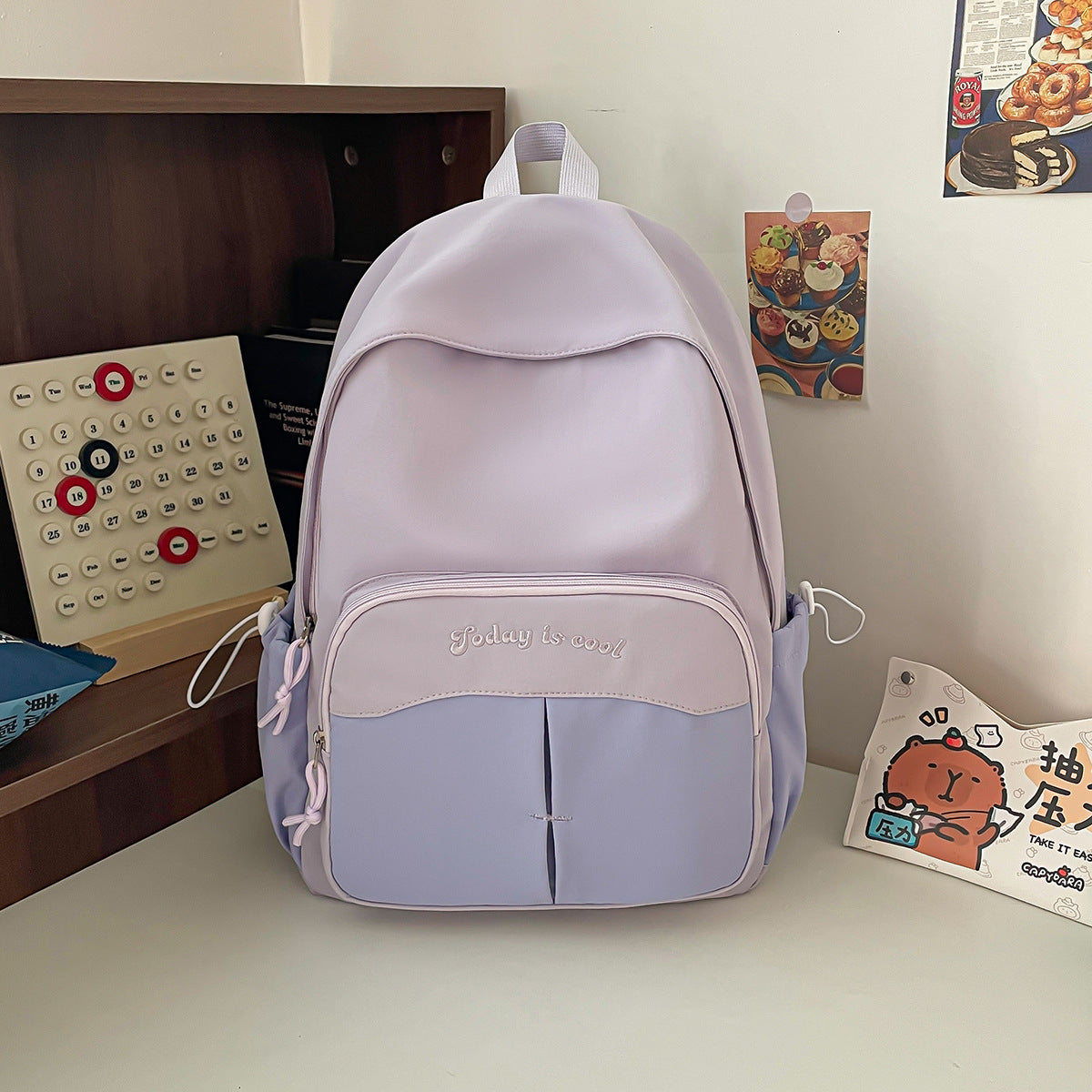 Stylische Alltag Rucksack Brehn
