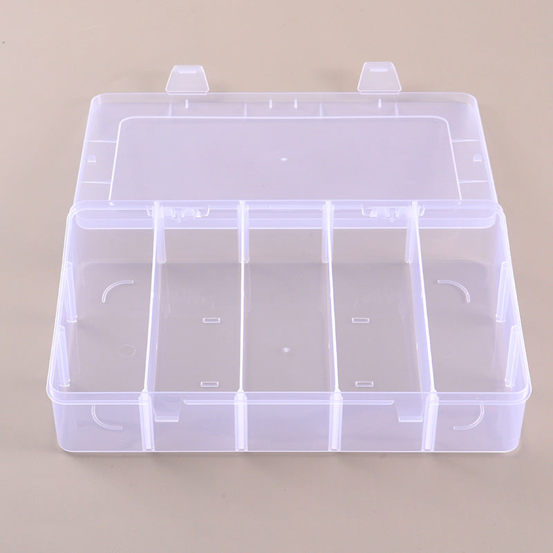 Transparente Multi-Division Bastelbedarf Organizer Brehn