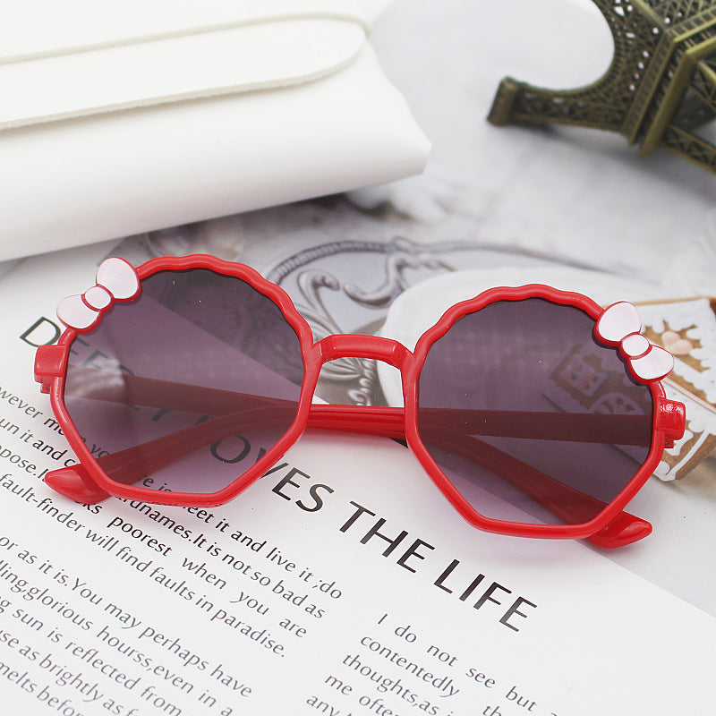 Damen verspielte Sonnenbrille im kreativen Design Brehn