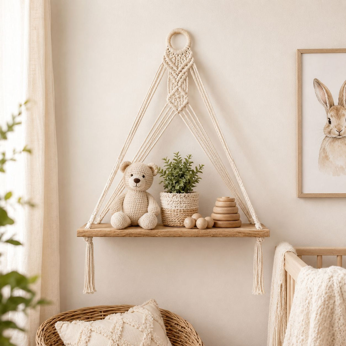 Macrame Wandregal Brehn