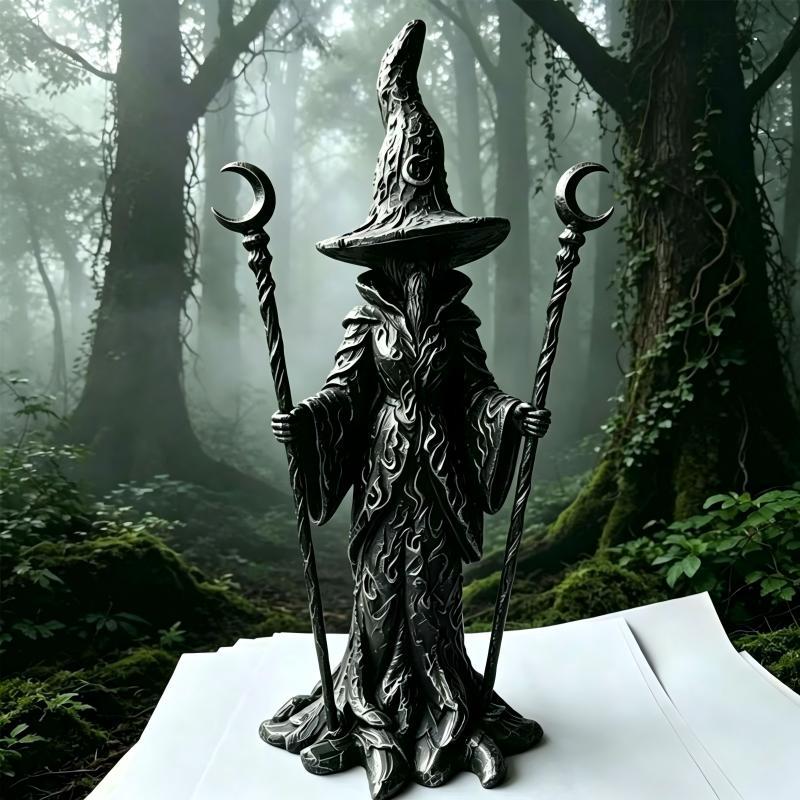 Dekorative Hexenstatue Brehn