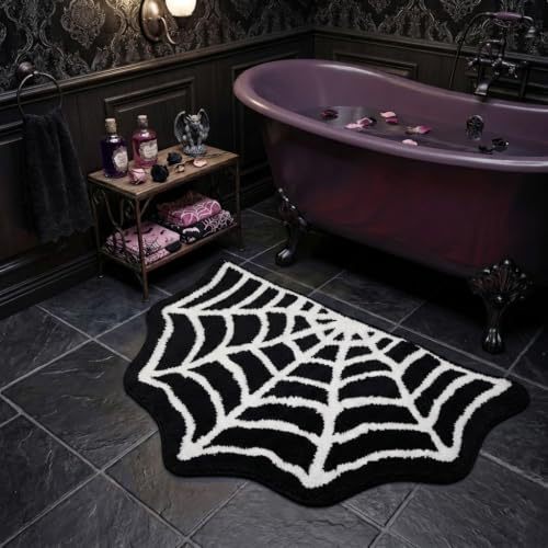 Spider Webförmige Badmatte