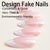 Kunstnagel Modell mit elegantem French-Design Brehn
