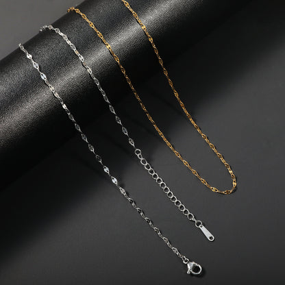 Elegante verflochtene Kettenhalskette Brehn