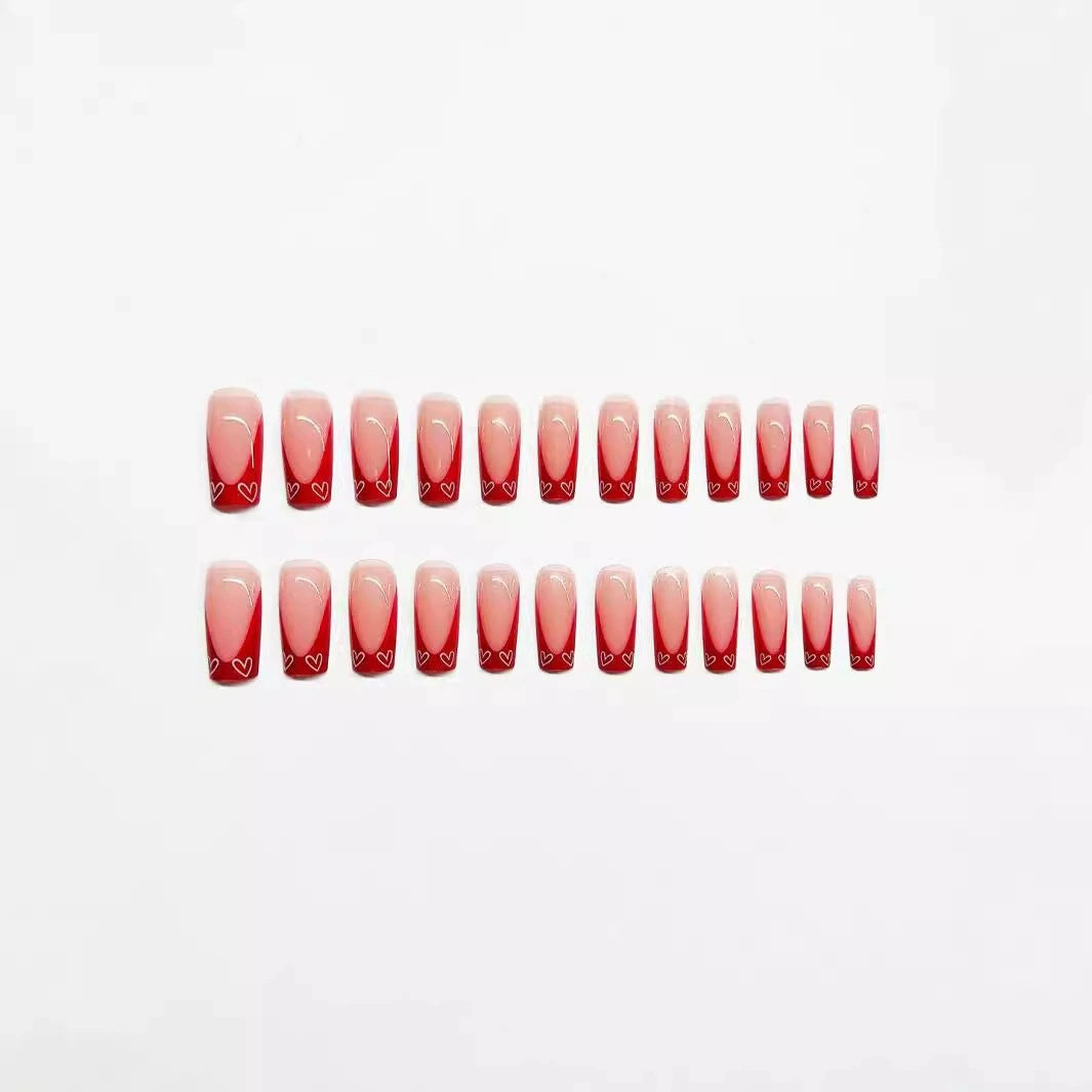 Elegante Double-Tip Press-On Nagelset Brehn