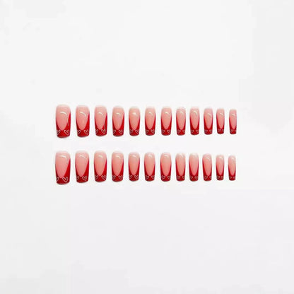 Elegante Double-Tip Press-On Nagelset Brehn