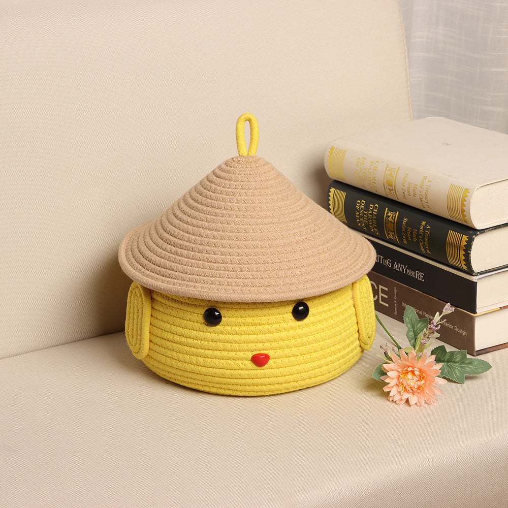 Dekorativer Baumwoll-Aufbewahrungskorb Brehn