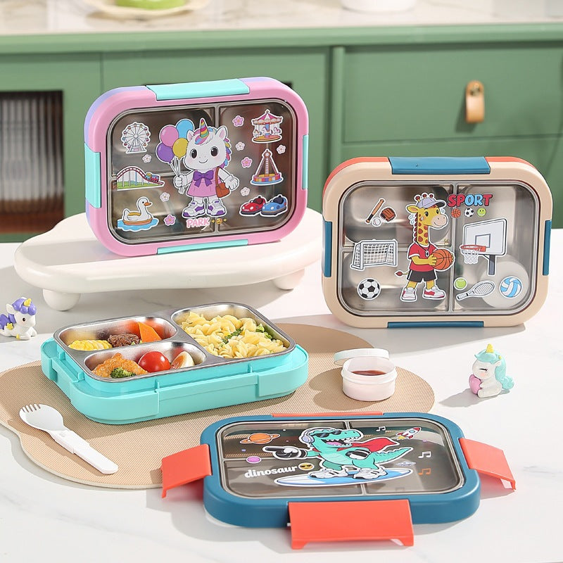Sport-Themen Multi-Fach Bento Lunchbox