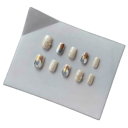 Künstlerisches Press-On Nageldesign-Set