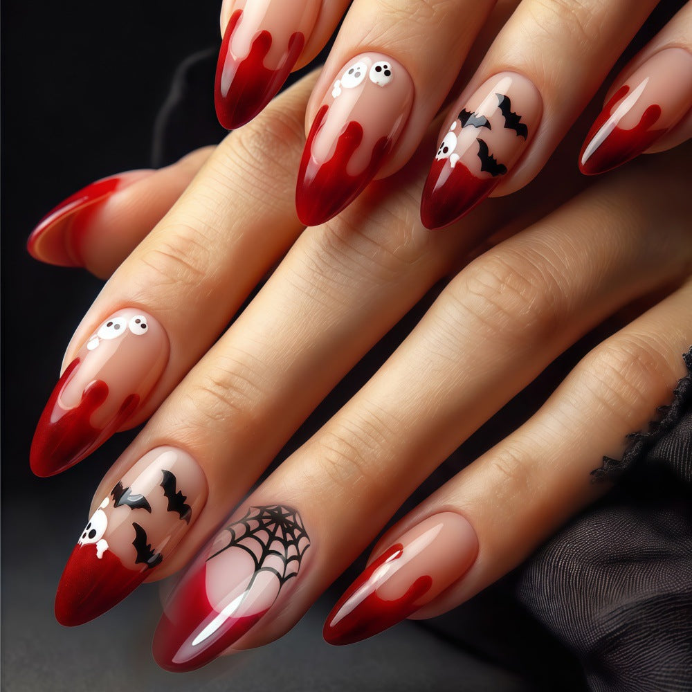 Kreatives Halloween Kunstnägelset Brehn