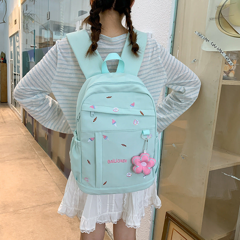 Niedlicher gestickter Rucksack Brehn