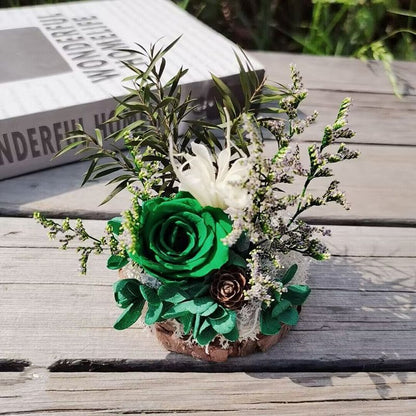 Natürliche getrocknete Blumenarrangements