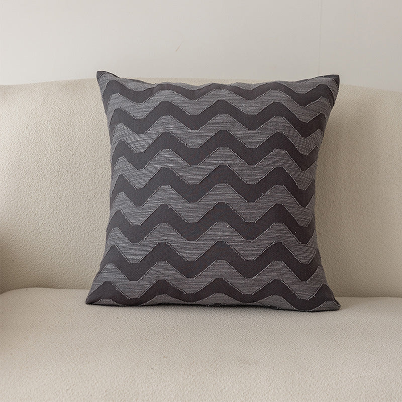Chevron-Muster-Textur-Kissen