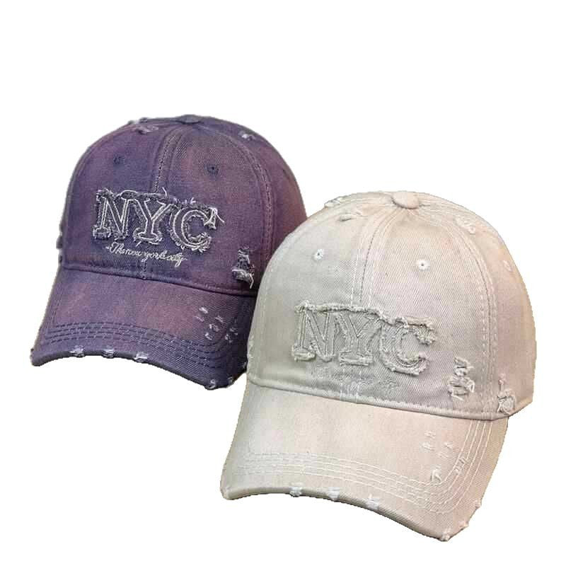 Damen Destroyed Mode Baseball Cap Brehn