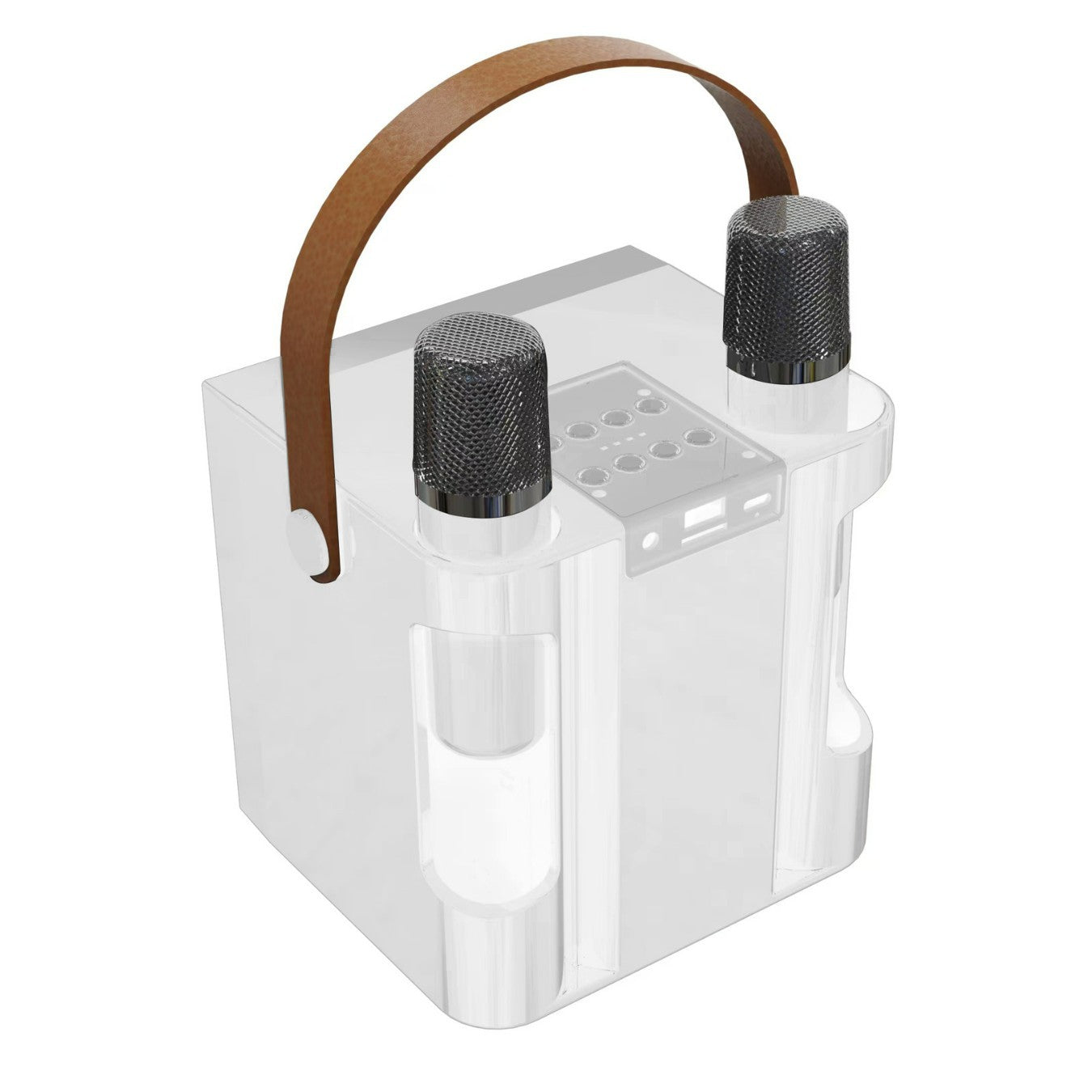 Tragbares Karaoke-System mit Dual-Mikrofonen Brehn