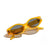 Damen geometrische Sonnenbrille im ikonischen Design Brehn