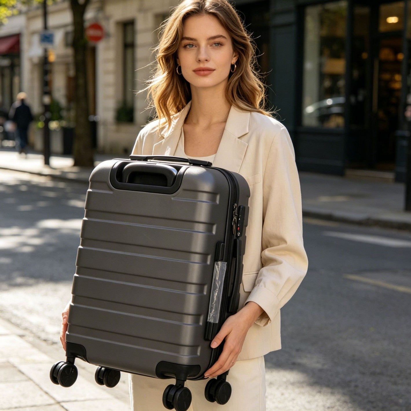 Unisex Reise Spinner Koffer Brehn