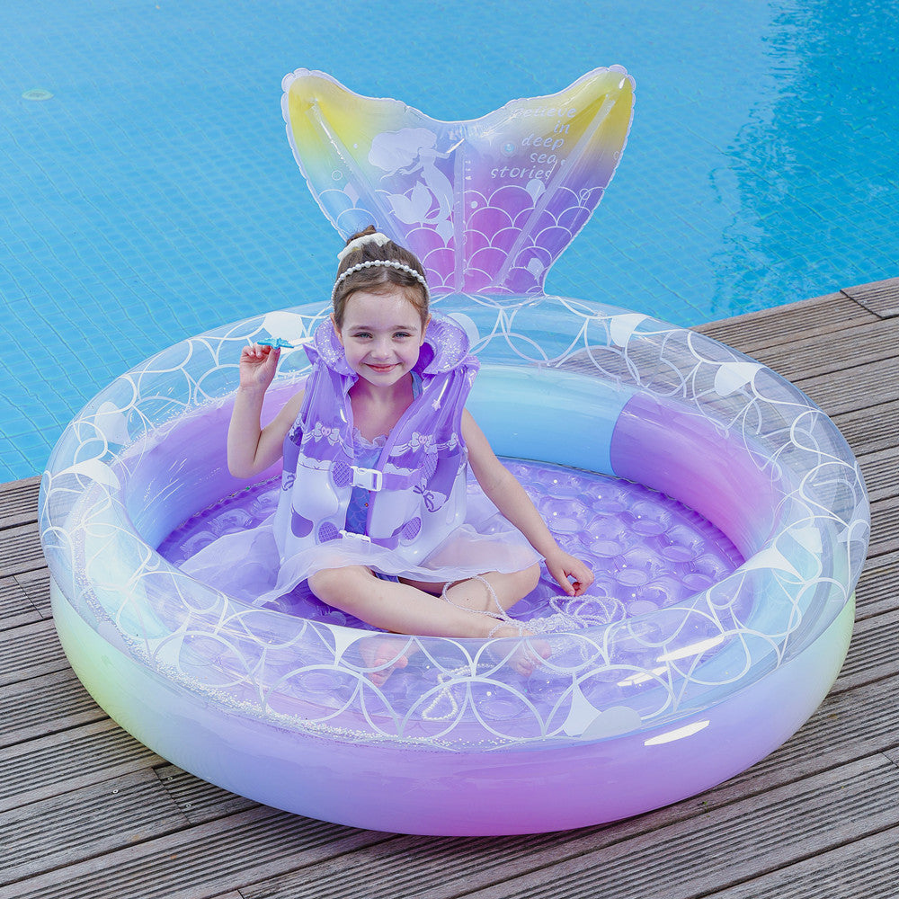 Mermaid-Themen aufblasbarer Poolring Brehn