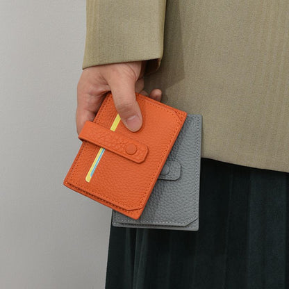 Premium Leder Kartenhalter Geldbörse