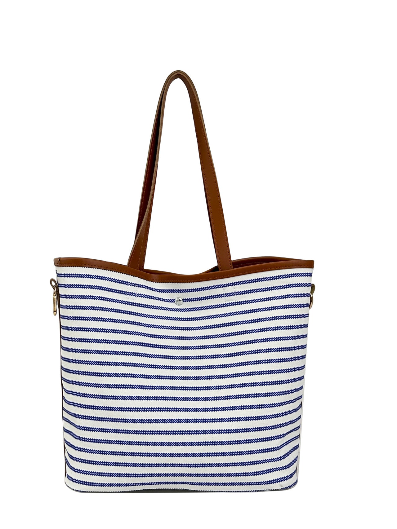 WoStriped Canvas Strandtasche Brehn