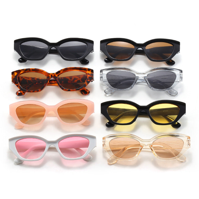 Damen modische Sonnenbrille mit futuristischem Design Brehn
