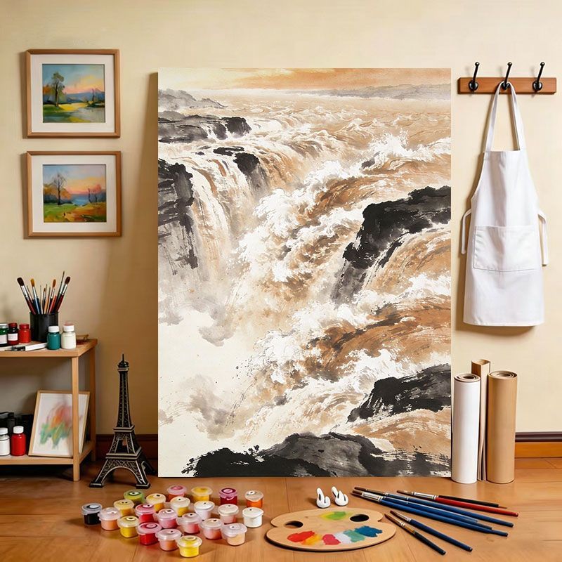 Scenic River Canvas Art Print Brehn