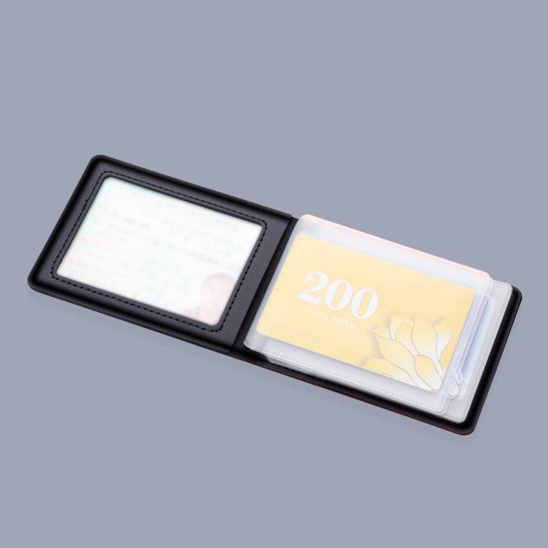 RFID-blockierendes Leder Kartenetui