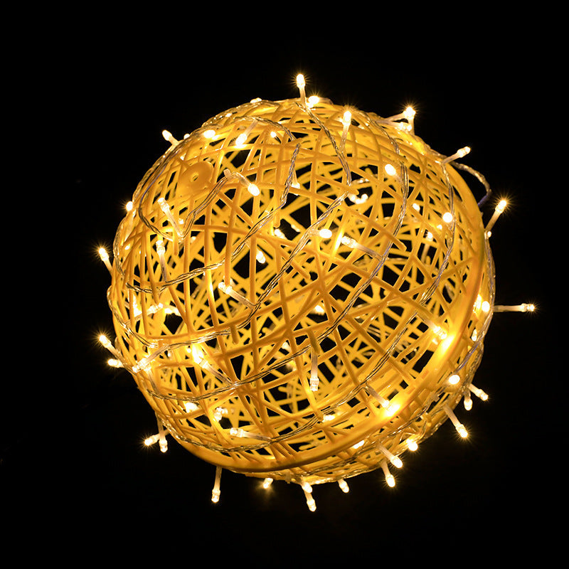 Dekorative LED-Globus-Lichterkette Brehn