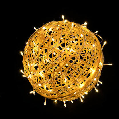 Dekorative LED-Globus-Lichterkette Brehn