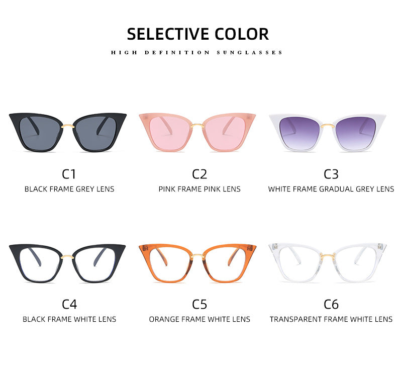 Damen modische Sonnenbrille mit auffälligem Design Brehn