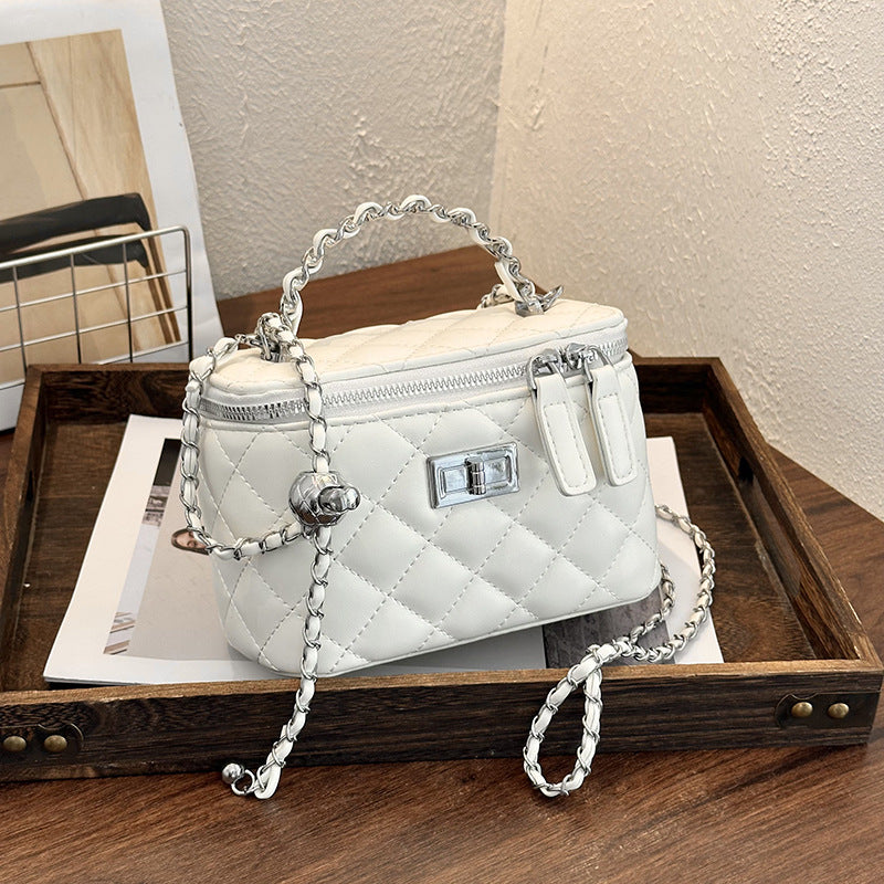 Gepolsterte Mini Handtasche Crossbody