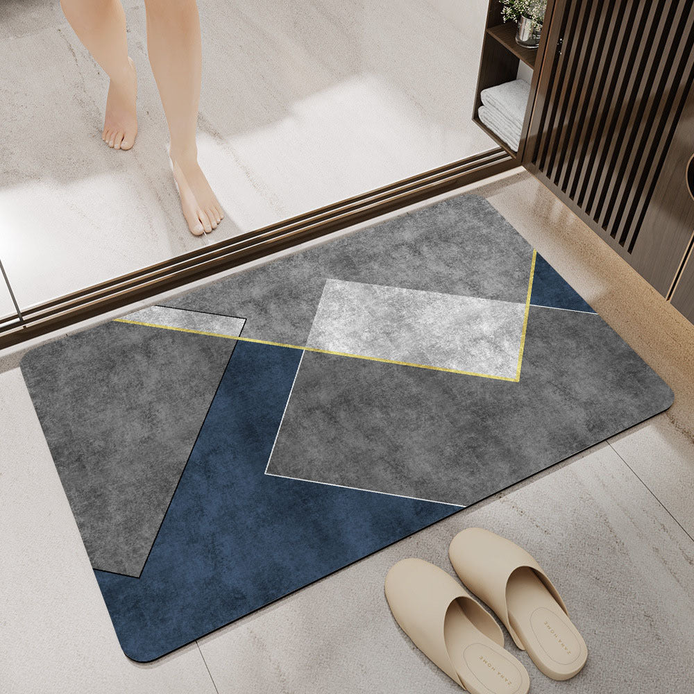 Geometrisch gemusterter Anti-Ermüdungs-Badematte Brehn