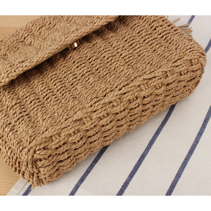 Handtasche mit Verstellbarem Breiten Schulterriemen Brehn