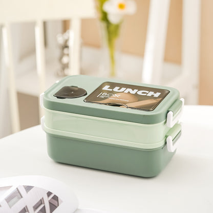 Doppelschichtige Lebensmittelaufbewahrung Lunchbox