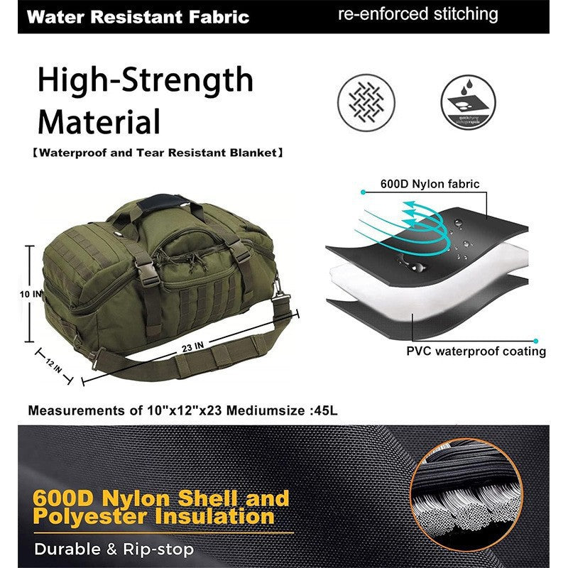 Taktische Mehrzweck-Duffel-Tasche Brehn