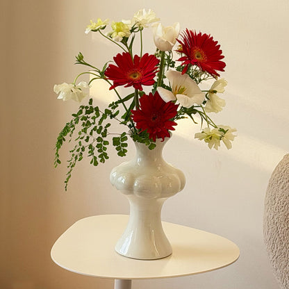 Skulpturale dekorative Vase